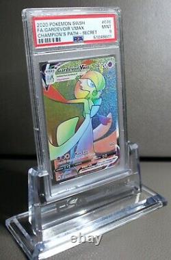 PSA 9 MINT Pokemon Champions Path Secret Rare Full Art GARDEVOIR VMAX 3 Card Lot