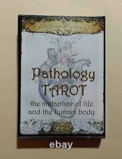 Pathology art tarot cards deck guide book wicca oracle rare minor arcana vintage
