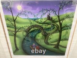 Paul Horton- RIVER OF DREAMS Limited Edition Mounted print, RARE With C. O. A