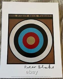 Peter Blake Target Signed Mini Print Tate Very Rare