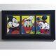 Peter Max Donald Duck Rare Art Print Hand Painted Mickey-minnie Signed Mira Coa
