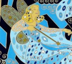 Pinocchio BLUE FAIRY LE JUMBO Disney Pin Art Nouveau EASEL Gustav Klimt RARE New