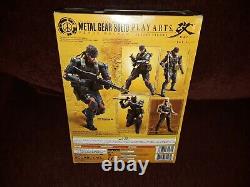 Play Arts Kai Metal Gear Solid Peace Walker Snake Figure Battle Version rare PS4