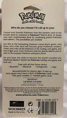 Pokemon Base Booster pack 1999 on Blister Charizard Shadowless art Rare Mint