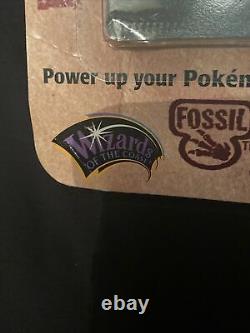 Pokemon Fossil Blister Booster Pack Lapras art WOTC 1999 Rare Pack Sealed