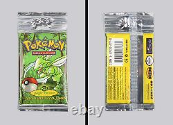 Pokemon Jungle Scyther Artwork Sealed WOTC Booster Pack Long-tab 21.17g
