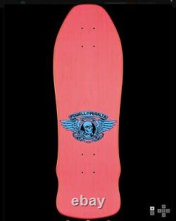 Powell Peralta PINK Skull & Sword GeeGah RARE Skateboard Deck New