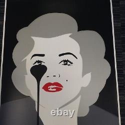 Pure Evil'last Marilyn Dirty Silver' Rare Limited Edition Print