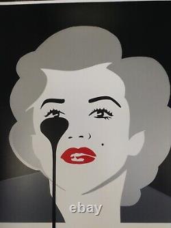 Pure Evil'last Marilyn Dirty Silver' Rare Limited Edition Print
