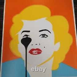 Pure Evil'the Last Marilyn Golden Hair' Rare Limited Edition Print