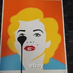 Pure Evil'the Last Marilyn Golden Hair' Rare Limited Edition Print