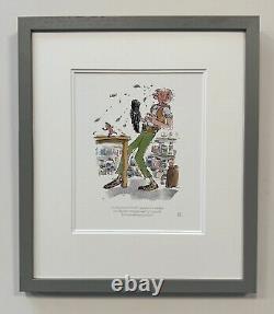 Quentin Blake Its Disgusterous! The BFG Gurgled Framed Rare Roald Dahl