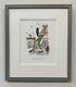 Quentin Blake Its Disgusterous! The Bfg Gurgled Framed Rare Roald Dahl