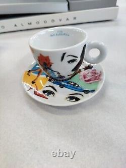 RARE! 2009 illy Art Collection IPA Italy Pedro Almodovar Espresso Coffee Cup