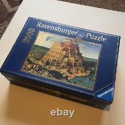 RARE! 9000 pics Ravensburger Jigsaw Puzzle TOWER OF BABEL made in mid 90s