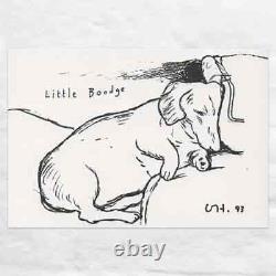 RARE! David Hockney Little Boodge Original Limited Offset Lithograph 1993 Poster