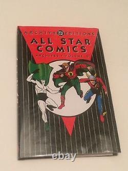 RARE GREEN LANTERN Creator MART NODELL Art SIGNED BOOK'All Star Comics' DC