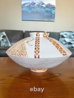 RARE IMPORTANT Colleen Waati Urlich Maori Studio Pottery New Zealand