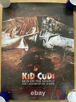 RARE KID CUDI Man on the Moon II Mr. Rager PROMO POSTER #1026 out of #1109