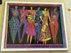 Rare Laminated Laurel Burch Picture, Join Hands, Open Hearts, 1994, New