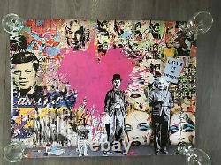 RARE MR BRAINWASH LOVE IS THE ANSWER POSTER from 2012 London Exh
