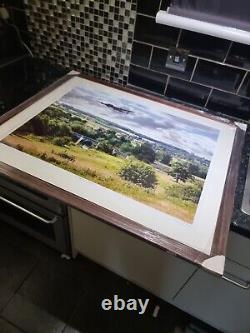 RARE, NEW LARGE Limited Edition print 18/25'Coming Home Teston' STUNNING