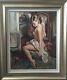 Rare New Superb Original Gordon King Studio Nude Girl Woman Lady Oil Painting