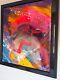 Rare Original Antonio Russo Kanye West Music Abstract Colourful Oil Painting