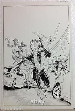 RARE! Original DC UNIVERSE PRESENTS #12 COVER Art RYAN SOOK Kid Flash NEW 52