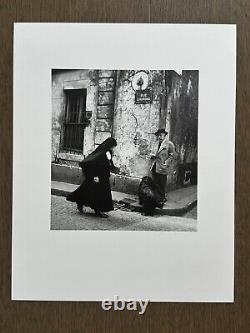 RARE! Robert Doisneau Jacques Prévert, Paris, 1955, Collotype B&W Print, Japan