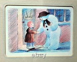 RARE The Snowman Come Inside Limited Edition Manuscript Print Series No 386