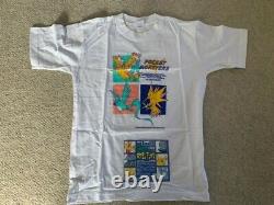 RARE Vintage 1999 Legendary Birds POKEMON tshirt size S Nintendo anime