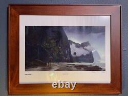 RARE limited Edition Uncharted Playstation Lithograph Signed, Numbered