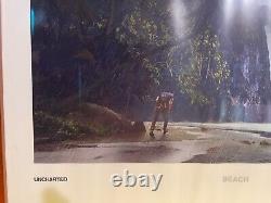 RARE limited Edition Uncharted Playstation Lithograph Signed, Numbered