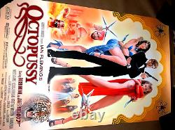 RARE mondo artist Octopussy James Bond 007 Movie Print Poster Enzo Sciotti x/65