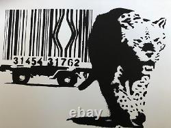 RARE new West Country Prince Limited Edition print 1/500 BANKSY BAR CODE