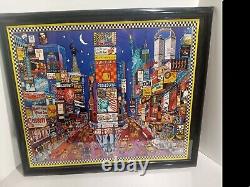 ROXY Signed Authentic 1997 New York Glitter Limited Edition Art RARE HC #29/100