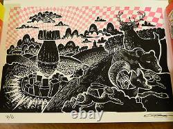 Raid71 Chris Thornley Ultra Rare Limited Edition Print 1 of only 6! NEW SIGNED