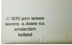Rare 1970 John Lennon'bag One' 15 Lithos, Laurens A Daane N V Amsterdam Holland
