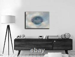 Rare 21 Blue 6 Sizes Canvas Ready To Hang Wall Art Office Living Room Bedroom