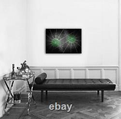 Rare 26 Green 6 Sizes Canvas Ready To Hang Wall Art Office Living Room Bedroom