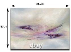 Rare 32 Purple 6 Sizes Canvas Ready To Hang Wall Art living Room Bedroom Office