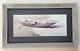 Rare Andrew Wyeth Matted & Framed Print Spindrift Excellent Condition