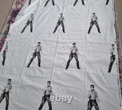 Rare. Andy Warhol Elvis Presley Cowboy. Printed On Fabric By Andrew Martin