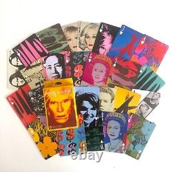 Rare Andy Warhol Foundation Pop Art Collector's Playing Cards Deck Box Set New