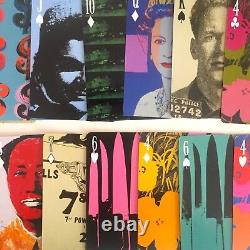 Rare Andy Warhol Foundation Pop Art Collector's Playing Cards Deck Box Set New