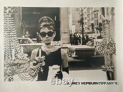 Rare Audrey Hepburn Breakfast at Tiffanys movie art print collectable edition