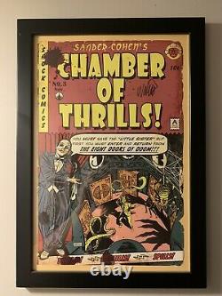 Rare Bioshock Chamber Of Thrills Signed And Numbered Set Of 3 Robb Waters 18/50