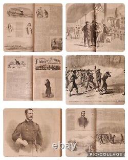 Rare Civil War German American New-Yorker Newspaper Book Like Harper's Weekly