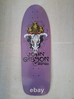 Rare Collector Item NOS Zorlac Skateboard John Gibson Pro Model Art Pushead